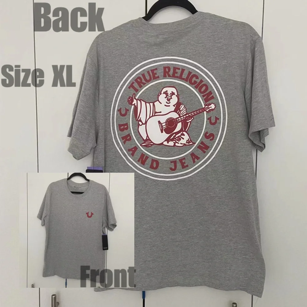 Men’s True Religion Buddha Logo Tee Size XL